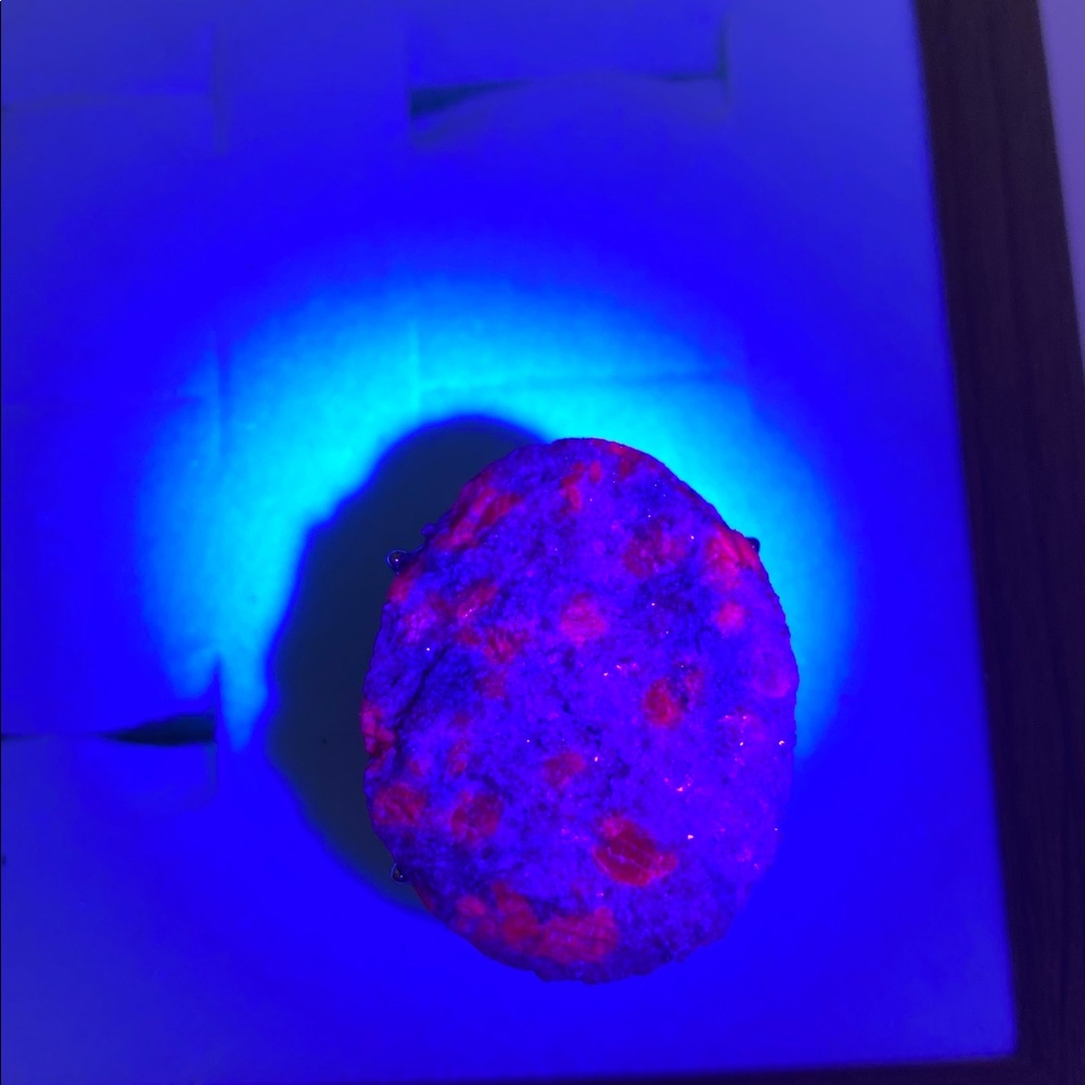 Stunning Ruby Zoisite Stone Brooch - image 2